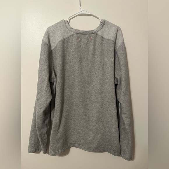 Tommy Bahama Gray Fleece Pullover Marlin Logo Sweatshirt crewneck sweater - Picture 5 of 12